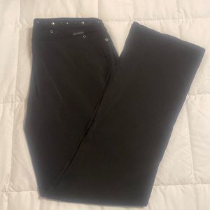 Harley-Davidson Black Sheen Riding Pants Size 14